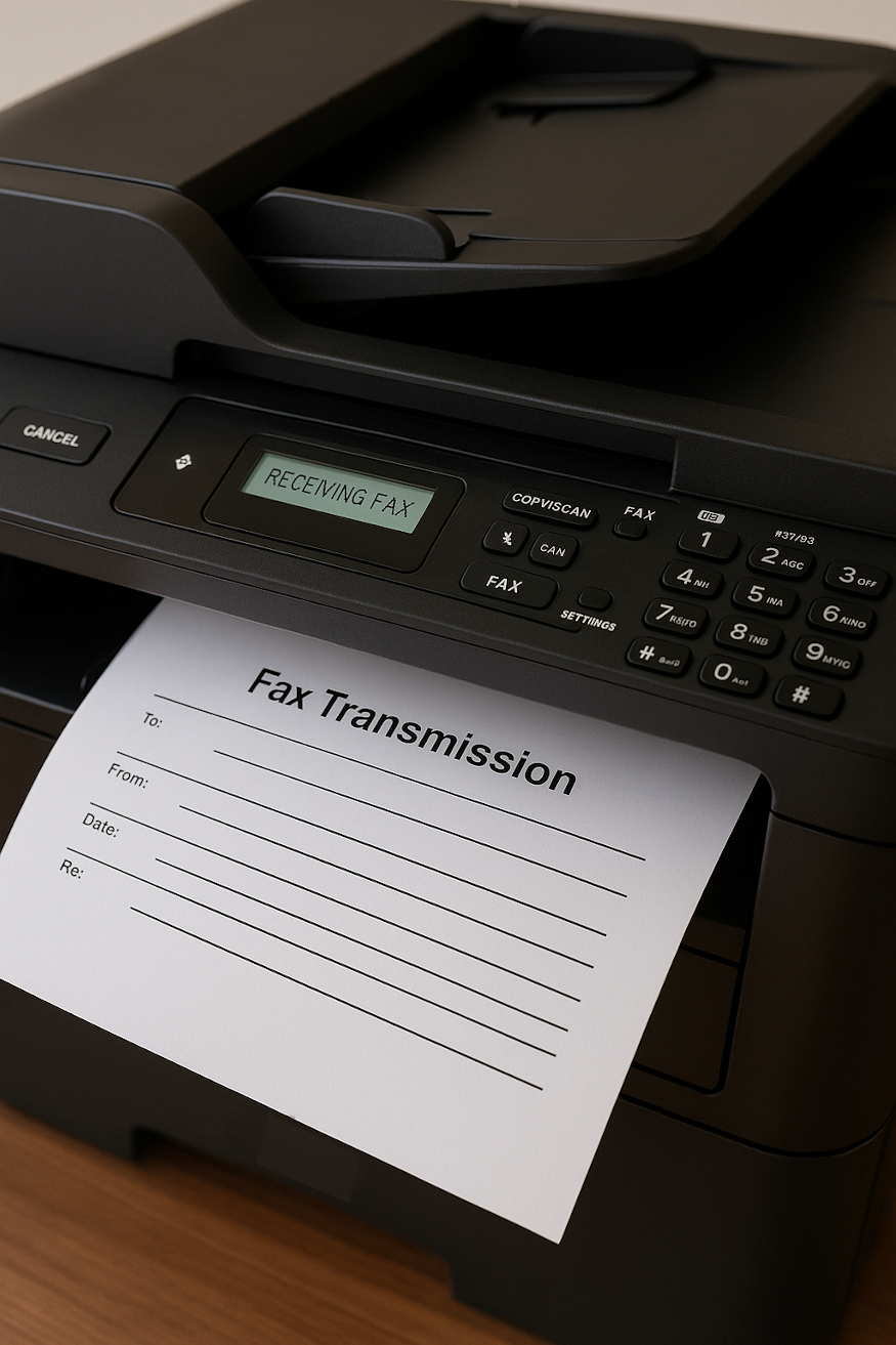 Ricezione automatica fax su stampante multifunzione Brother